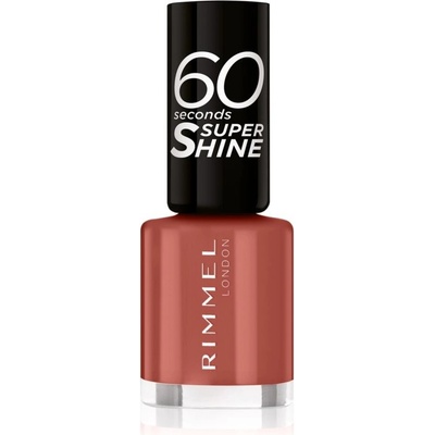 Rimmel 60 Seconds Super Shine lak na nehty 707 Tan-A-Cotta 8 ml