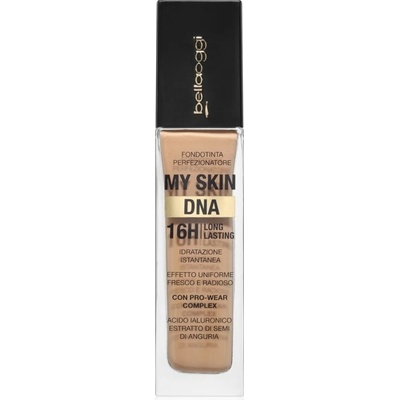 bellaoggi My Skin DNA hydratační make-up pro dokonalou pleť Caramel 34 ml