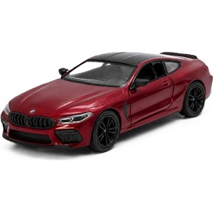 Kinsmart Метална количка Kinsmart - BMW Competition Coupe, 1: 34, бордо (60143)