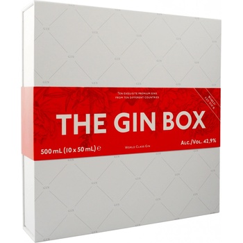 The Gin Box World Tour Edition 2020 42,9% 10 x 0,05 l (set)
