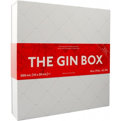 The Gin Box World Tour Edition 2020 42,9% 10 x 0,05 l (set)