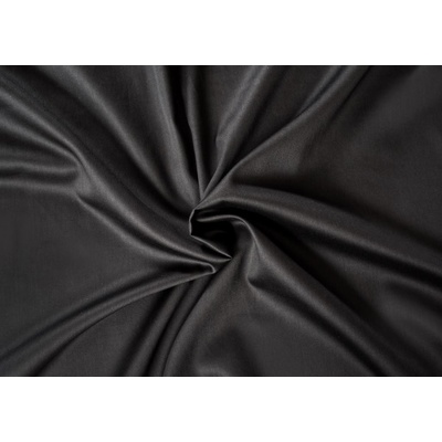 TP satén prostěradlo Luxury Collection Černé 220x200x25