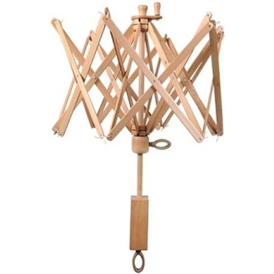 KnitPro Skein winder natural swift dřevěný odvíječ příze