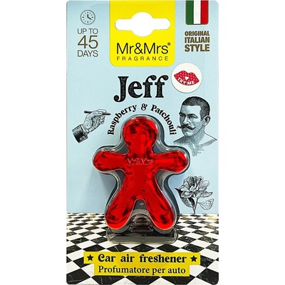 Mr&Mrs Fragrance Jeff Chrome Raspberry & Patchouli
