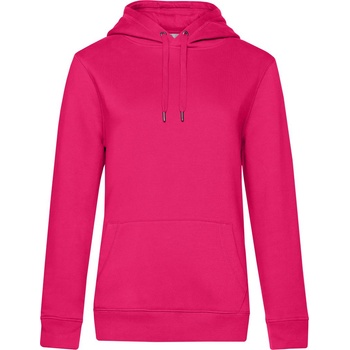 B&C Collection B&C QUEEN HOODED_° / Дамски суичър с качулка - розов L (01W02Qx5203)