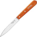Opinel Кухненски нож Opinel Les Essentiels №113, с 10 см назъбено острие, оранжев (001921-pe)