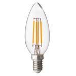 UltraLux Led filament ЛАМПА КОНУС, ДИМИРАЩА, 4w, e14, 2700k, 220-240v ac, ТОПЛА (lfc41427d)