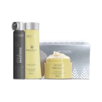 Revlon Professional Eksperience Hydro Nutritive šampon 250 ml + maska 200 ml + lak na vlasy 200 ml darčeková sada