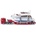 SIKU Siku- Комплект тир и яхта Heavy haulage transporter with yacht (1849)