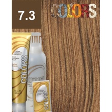 Colors Keratin Complex barva set 7.3 blond zlatá