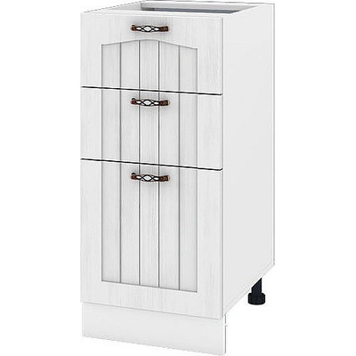 ИРИМ Долен кухненски шкаф Сити БФ-Бяло фладер-04-27 десен 40 см