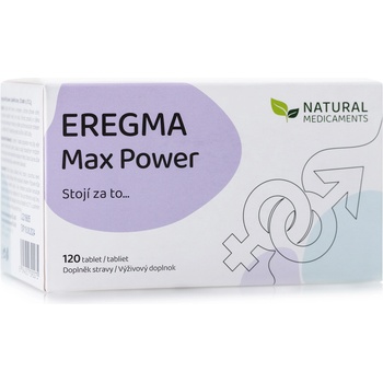 Image 1 of Natural Medicaments EREGMA Max Power 120 tbl - SALE exp. 31/03/2026