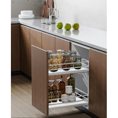 Cemux Style chrom/bílá 30-3D plné dno s tlumením – Zboží Dáma