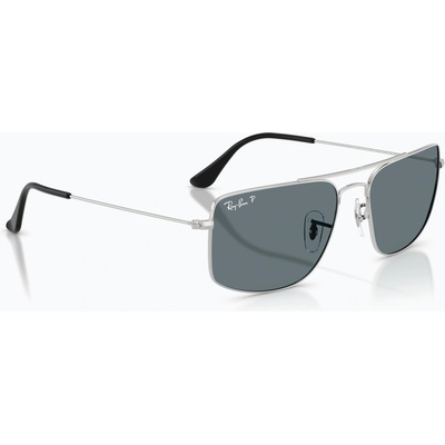 Ray-Ban Слънчеви очила Ray-Ban Explorer III silver/dark blue polarized
