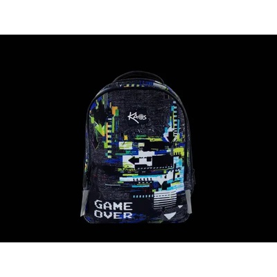 KAOS Ученическа раница 2в1 kaos game over