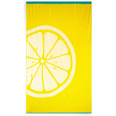 Olzatex plážová osuška CITRÓN žlutá froté 100 x 160 cm