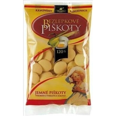 Kávoviny Piškoty bezlepkové jemné 120 g