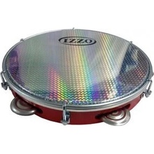Izzo 3439VM Pandeiro 10" ABS Metal Vermelho