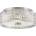 Elstead Lighting Hinkley HK-ELLE-F-S-CM - Плафон 2xE27/60W/230V Ø 30, 5 cm хром (ED0813)