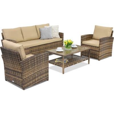 Garden Point Градински мебели Monaco Coffee 5 Garden Point кафяво (GAP249-3)
