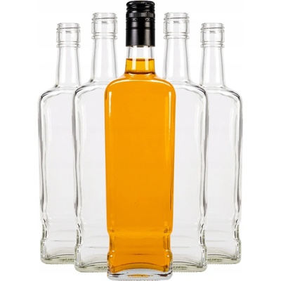 Kinekus Fľaša na alkohol sklo 500ml WALKER X