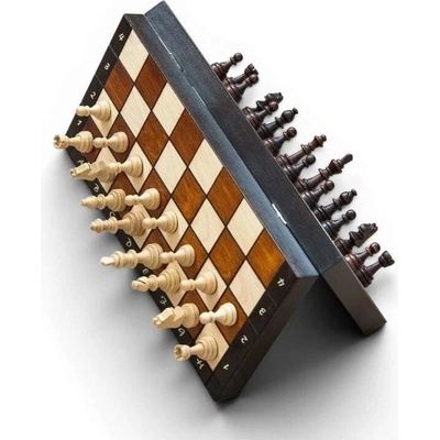 Dřevěné magnetické šachy - elegantní a krásné! Sunrise Chess & Games