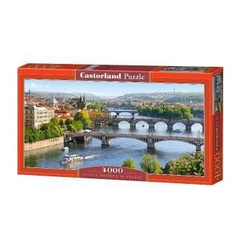 Castorland Puzzle 4000 pcs. Vltava Bridges in Prague