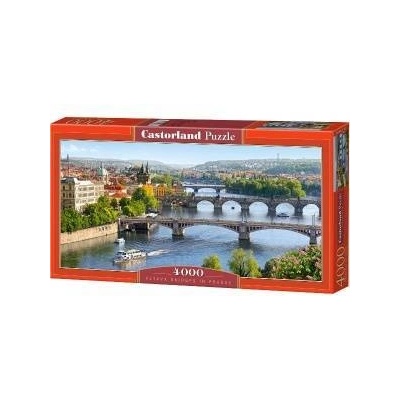 Castorland Puzzle 4000 pcs. Vltava Bridges in Prague