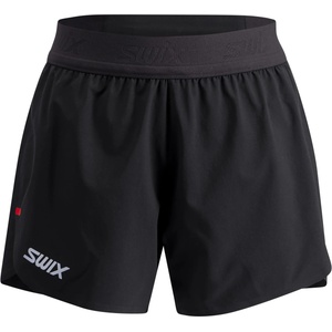 Swix Дамски шорти за бягане Swix Women's Tempo Shorts 3.5-Inch Running shorts - Jet Black - размер XL (112-4368-0215)