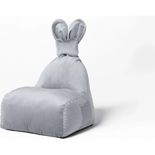 The Brooklyn Kids Funny Bunny Velvet BR-9687 světle šedá