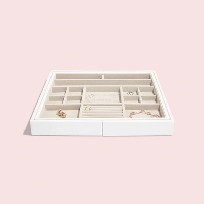 Stackers vložka na šperky White Medium Slider bílá