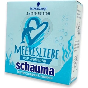 Schauma твърд шампоан за коса във вид на сапун, 85гр, Meeresliebe, Festes Repair