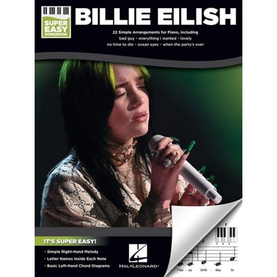 Publikace Billie Eilish Super Easy Songbook