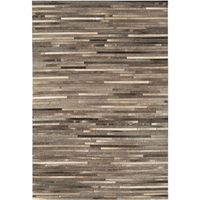 Asiatic Hides Gaucho Stripe Dark Grey