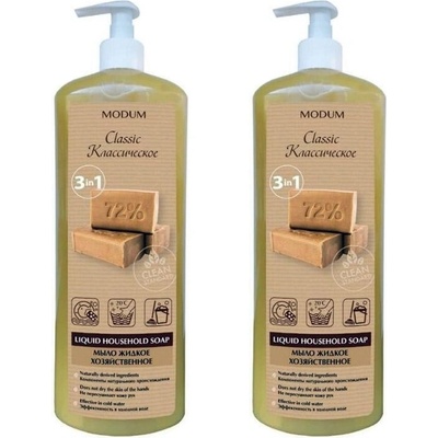 Modum Klasické tekuté mydlo pre domácnosť 72% 3v1 925 ml