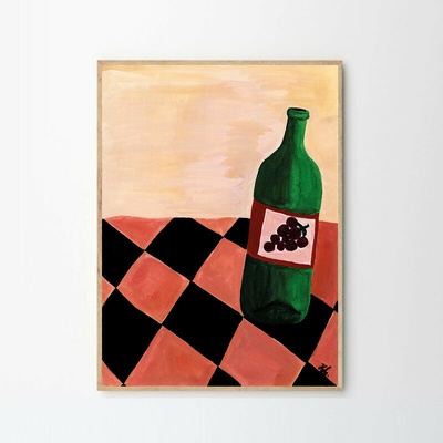 Moikka Plakát Flarra by Kristina Siljefors 21x29,7 (A4)