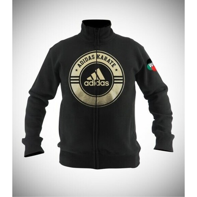 adidas WKF Karate mikina Čierna