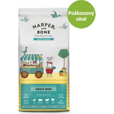 Harper and Bone Dog Adult Mini čerstvé z trhu 10 kg