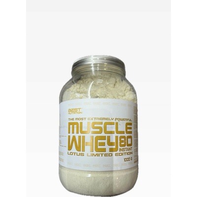 Best nutrition Muscle Whey 80 1000 g