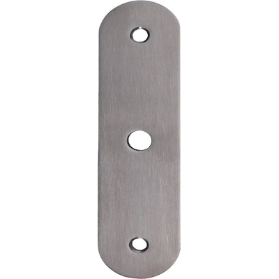 Kotvící plotna (200x50x10mm / M10/ M14), broušená nerez K320 /AISI304