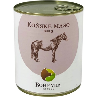 Bohemia Pet Food Konské mäso vo vlastnej šťave 400 g