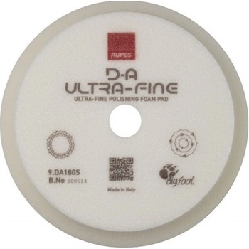 Rupes High Performance Ultra Fine Foam Pad - D-A Ultra Fine 150/180 mm