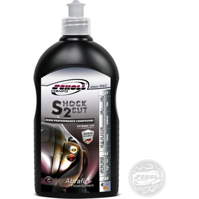 Scholl Concepts Shock 2 Cut Rubbing Compound 500 g