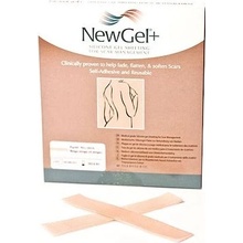 NewGel+ NG-301S New Gel+ Silikónová náplasť v tvare prúžka priehľadná 4 ks