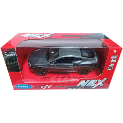Welly Метална кола с отварящи се врати Bentlay Continental Supersports