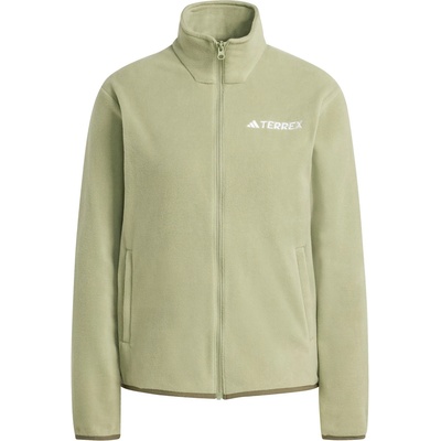 adidas Terrex Дамско поларено яке adidas Terrex Women's MT Essentials Full Zip Fleece Jacket - Tent Green - размер XS (105-5998-0611)