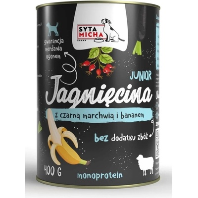 Syta Micha Junior Lamb with black carrot and banana 400 g