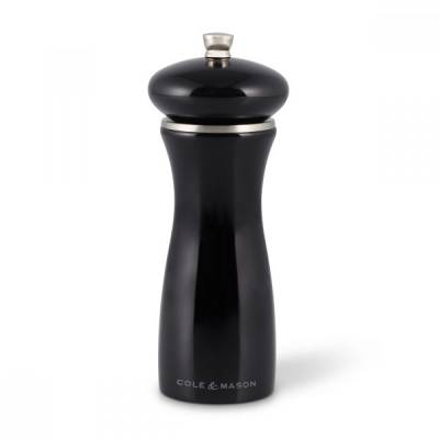 COLE&MASON Мелничка за сол SHERWOOD BLACK GLOSS - 16, 5 см. - цвят черен (Cole & Mason HS 0685P)