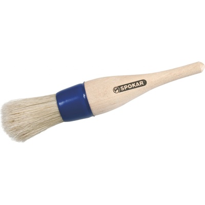 Spokar štetec guľatý 81110 C 22, držadlo - drevo