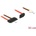 Delock SATA кабел, 6 Gb/s, 7 женски конектора + 4 женски флопи конектора (5 V + 12 V) SAT
